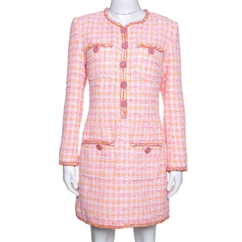 plaid chanel dress